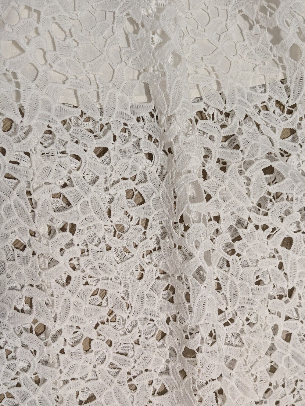 Gorgeous White Floral Lace Spaghetti Strap Midi/Maxi Dress Size M Astr The Label - Picture 2 of 6